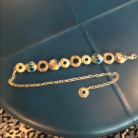 CHICOS MEDALLIONS CHAIN BELT EXCELLENT CONDITION - Picture 2 of 7